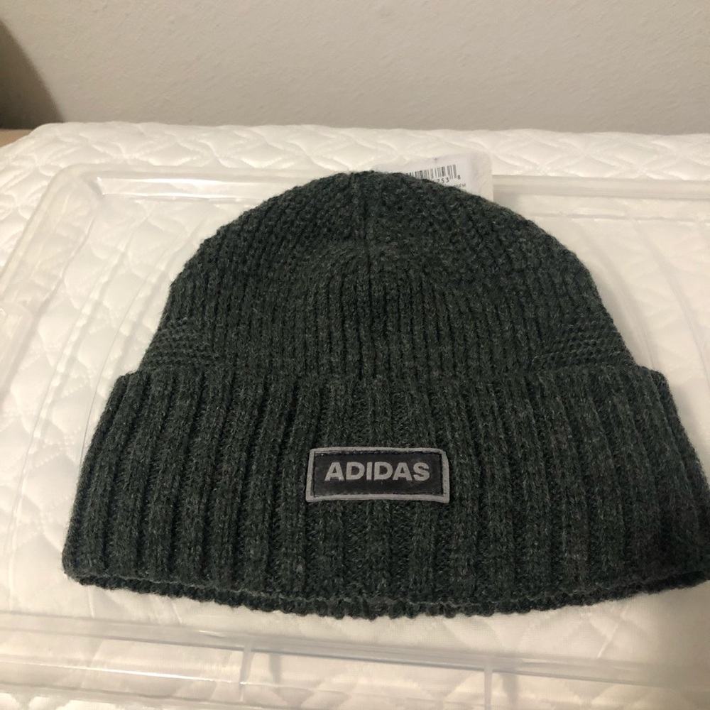Grey adidas beanie!